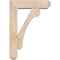 Ekena Millwork Legacy Craftsman Smooth Bracket w/ Offset Brace, Douglas Fir, 5 1/2"W x 18"D x 26"H BKT0604X18X26LEC04SDF - alternate 2